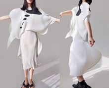 Load image into Gallery viewer, Issey Miyake pleated dress set
