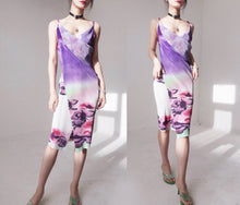 Load image into Gallery viewer, Vintage Gradient Pleated Dress
