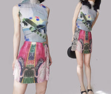 Load image into Gallery viewer, Vintage  Pleated dress

