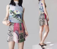 Load image into Gallery viewer, Vintage  Pleated dress
